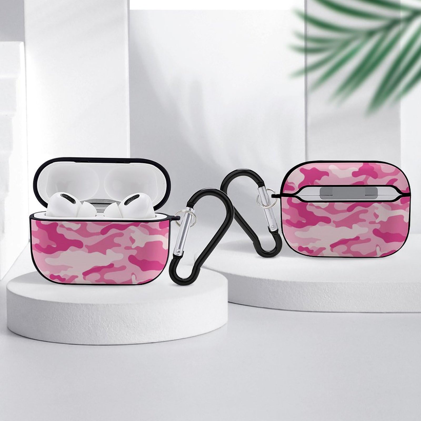 AirPods 第2世代 カモフラージュ ケース付き(純正品ではございません) Apple AirPods with Wireless Charging Case 第2世代 MRXJ2J/A